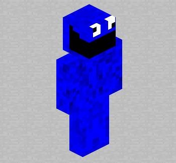 Скин игрока Cookie Monster для Minecraft