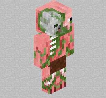 Скин игрока Pig Zombie для Minecraft