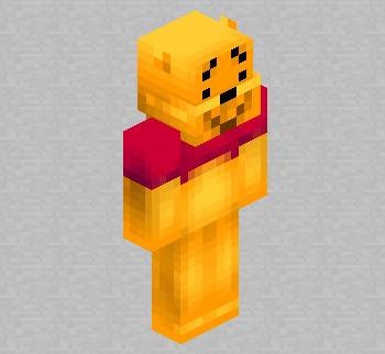Скин игрока Winnie Pooh для Minecraft