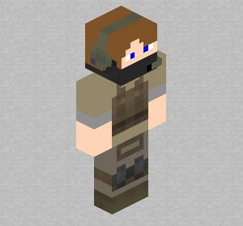 Скин игрока Desert Soldier для Minecraft