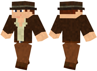 Скин Indiana Jones для minecraft