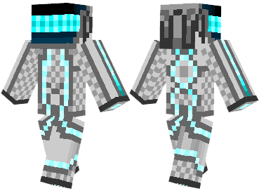 Скин Daft Punk Tron для minecraft