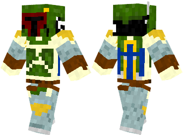 Скин Boba Fett для minecraft