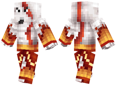 Скин Kratos для minecraft