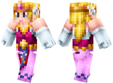 Скин Princess Zelda для minecraft