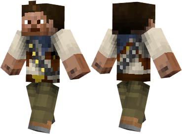 Скин Nathan Drake для minecraft