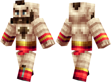 Скин Zangief для minecraft